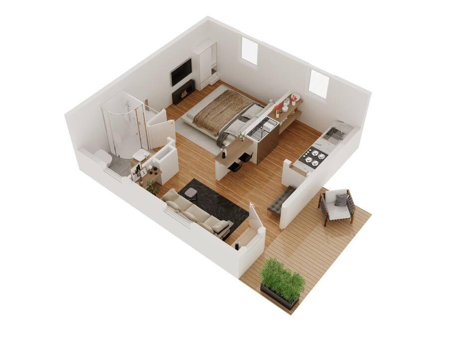 Breezy Hill Eccentric Studio Cottage Accord Esterno foto